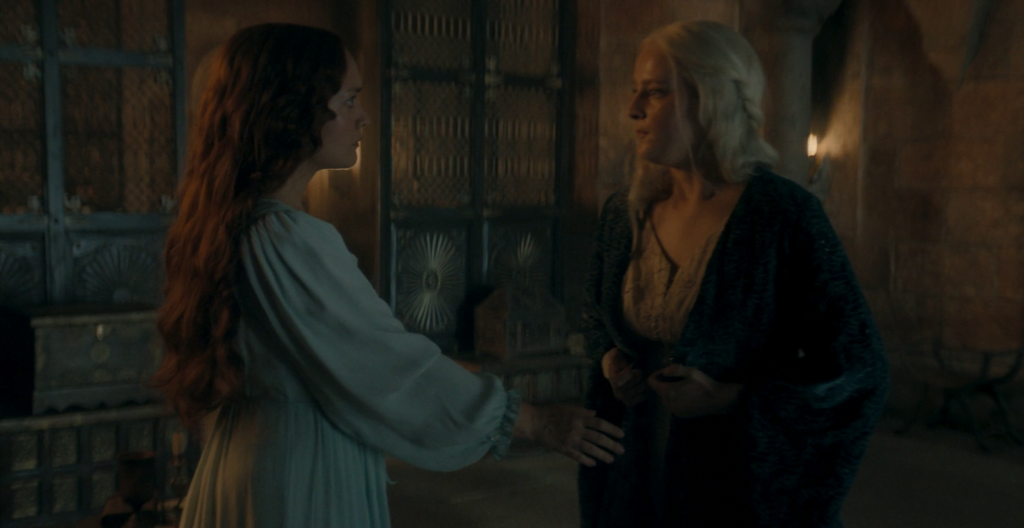 Alicent discovers Helaena is Pregnant