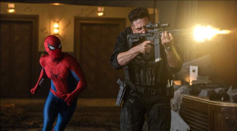 Spider-Man: Brand New Day features Spider-Man and The Punisher in action