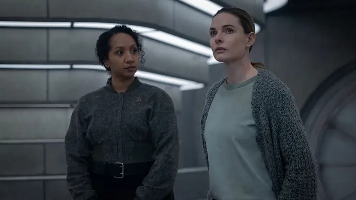 Juliette and Camille in Silo Season 3 Episode 6.